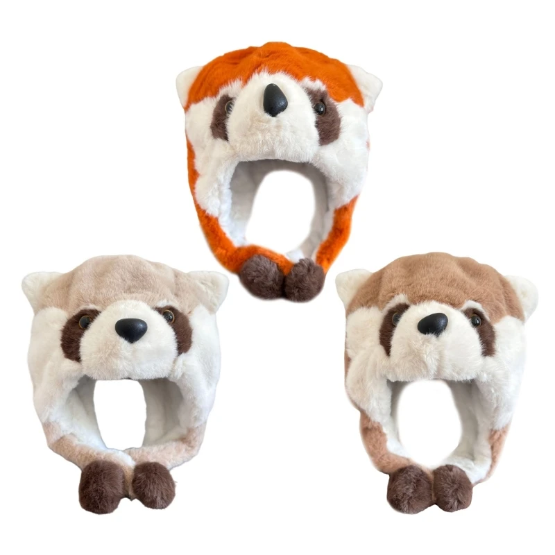 Прекрасная шапка Ailurus толстая флисовая с подкладкой меховая шапка-ушанка для