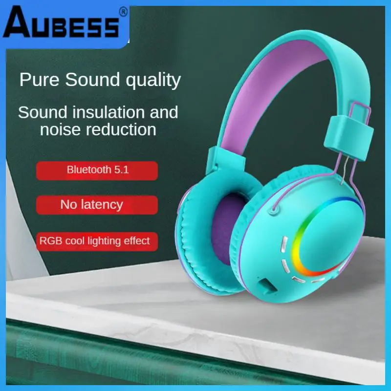 

Stereophone Enjoy Music Games Minimalist Lines Infused With Texture Wireless Sports Game Headphones Microphone Earphones
