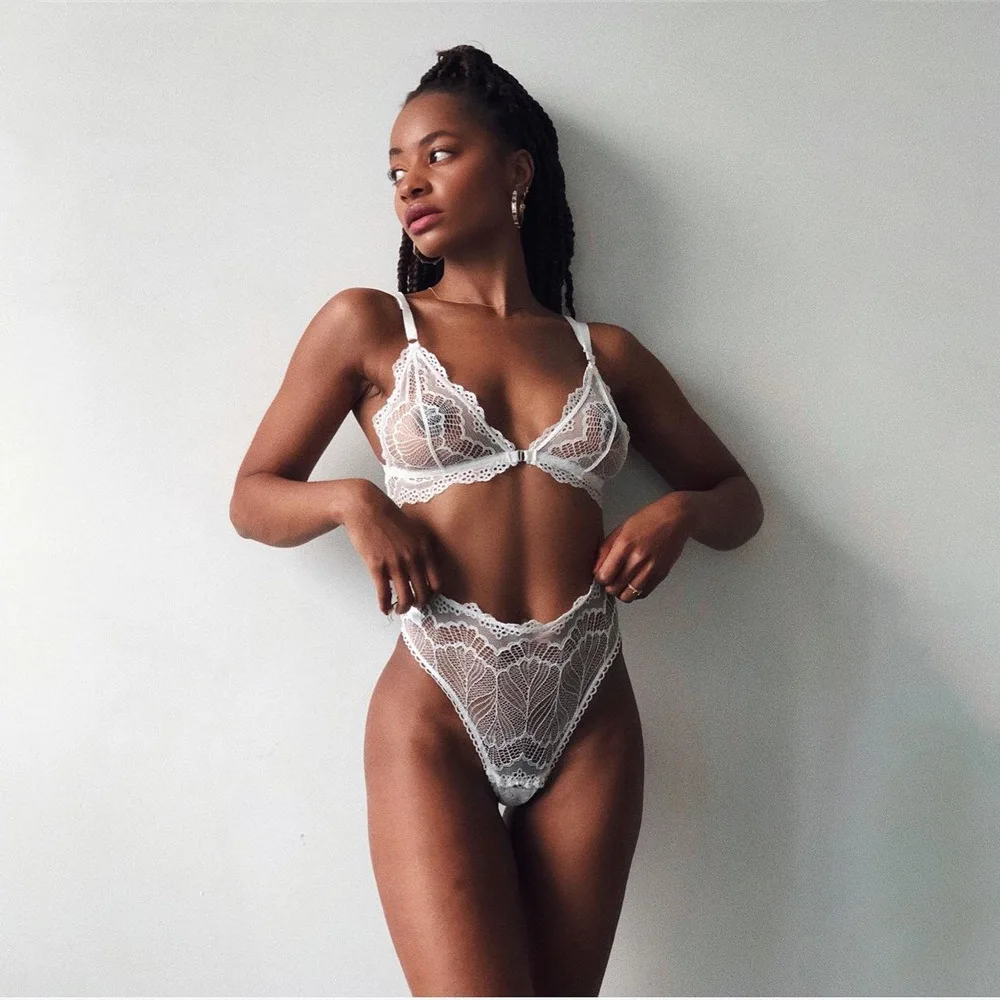 

New Style Fun Lace Perspective Allure Sexy Underwear Fun Suit Women's