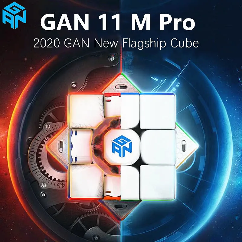 Gan 11 M Pro 3x3x3 Магнитный магический скоростной куб GAN УФ мягкие профессиональные