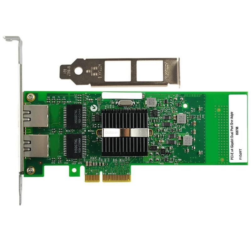 

E1G42ET PCI-Ex4 Gigabit Dual Port Серверная сетевая карта 82576EB/GB Chip Network Card Замена