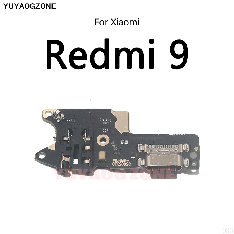 

10 шт./лот для Xiaomi Redmi 9 9A 9C USB зарядная док-станция разъем штекер разъем зарядная плата гибкий кабель
