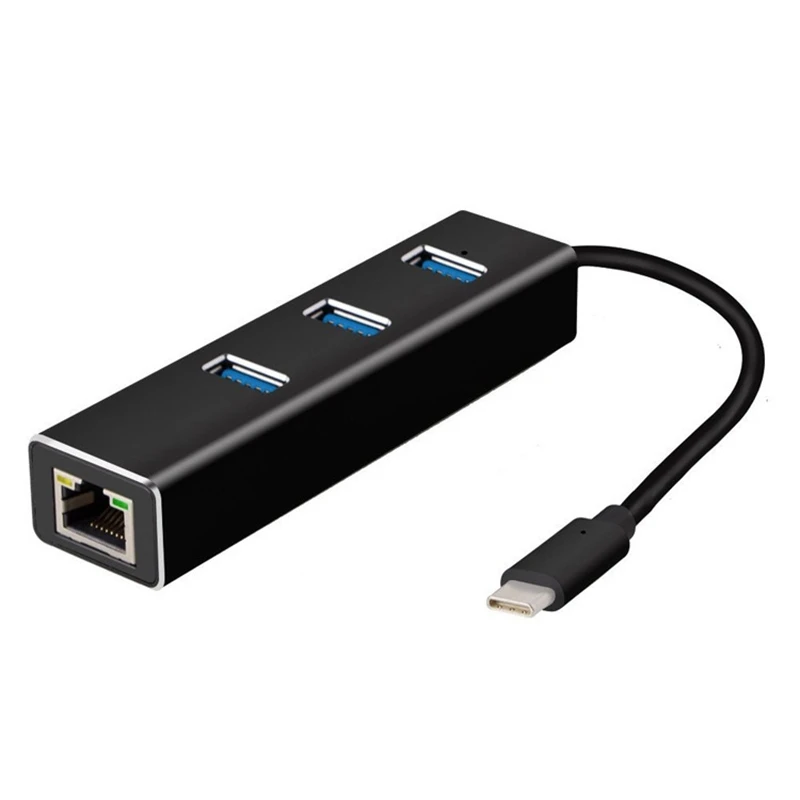 

Док-станция с 3 портами и USB 3,0, с Gigabit Ethernet RJ45