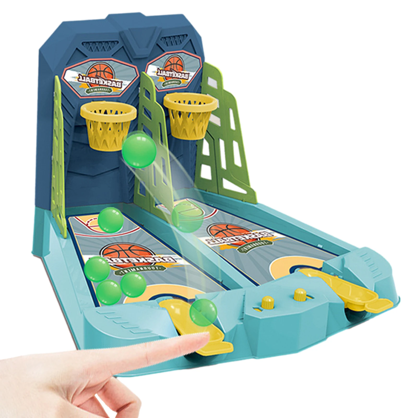 

Баскетбольная игра для стрельбы, аркадные игры, набор баскетбольных обручей, Настольная игрушка для стрельбы или развлечений для детей и вз...