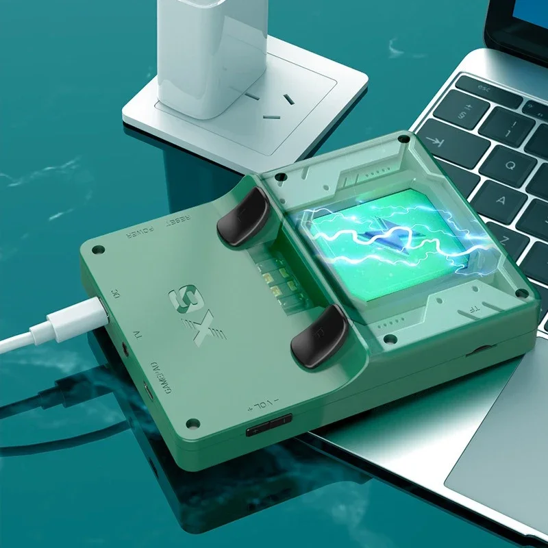 Портативный игровой плеер X6 с 3 5 дюймовым IPS экраном двойной джойстик 11