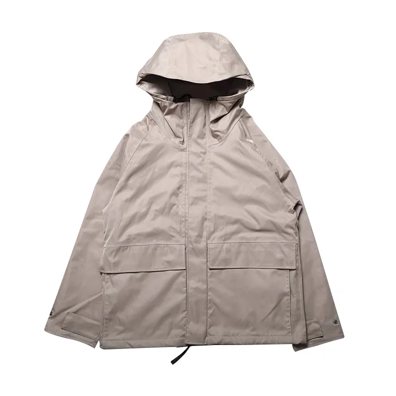 Водонепроницаемая ламинированная куртка с капюшоном для прогулочных
