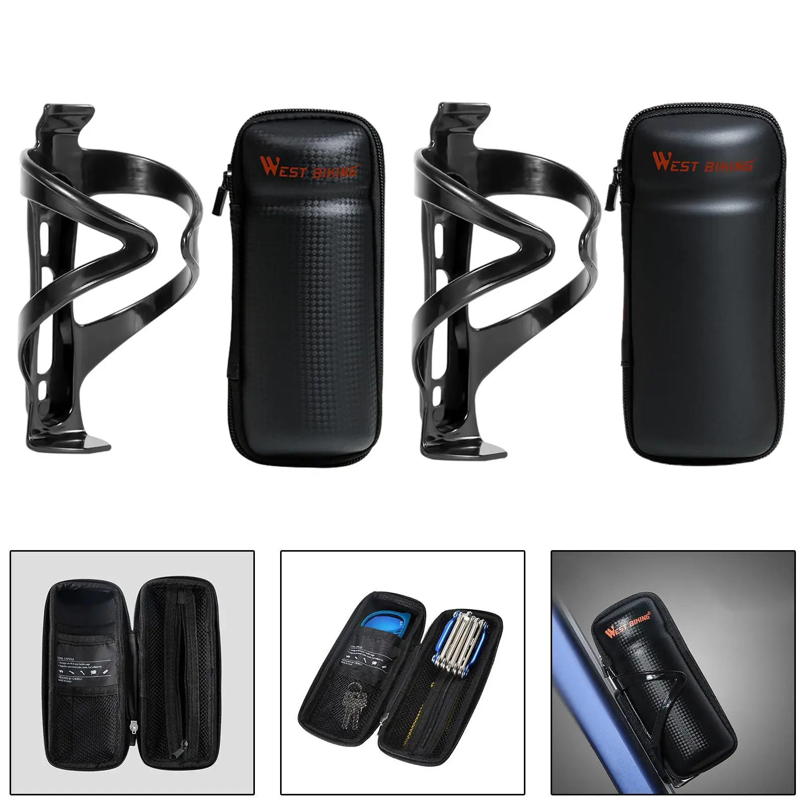 Сумка для хранения клетки бутылки с водой водонепроницаемая сумка шоссейного