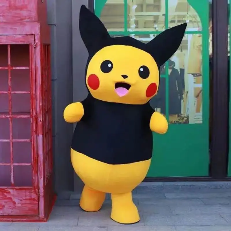 MINISO высокое качество желтого цвета яркий костюм искусственный рекламная