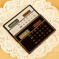 2022solar power calculatorcalculator ultra thin mini credit card sized 8 digit portable solar powered pocket calculator 2022