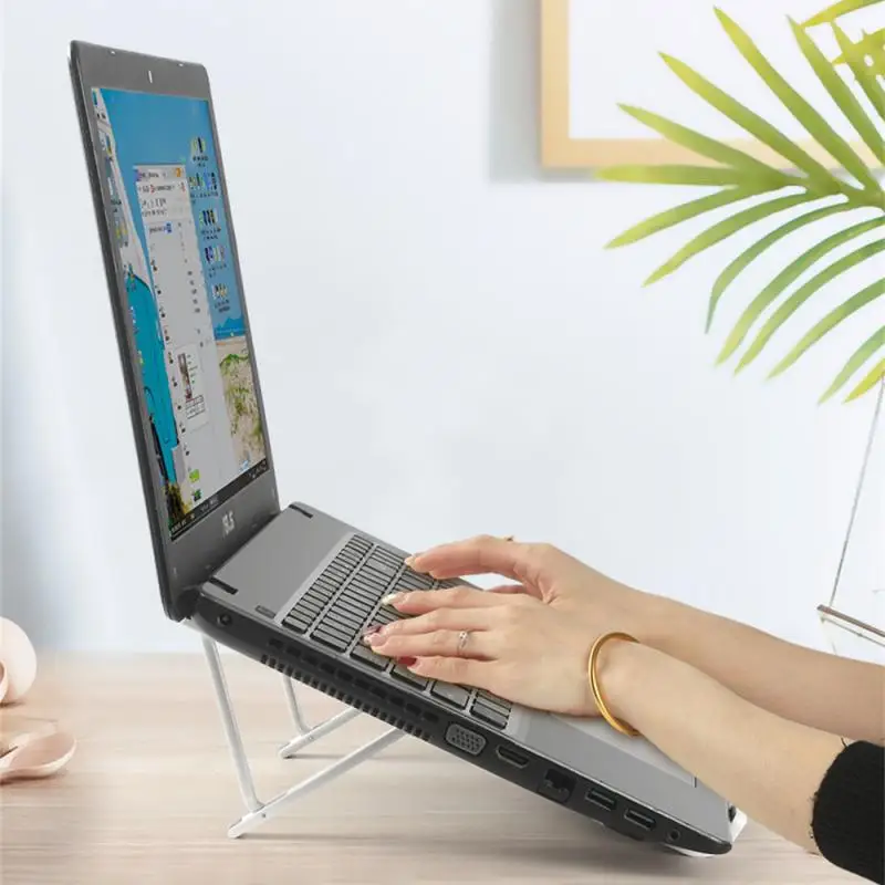 

Desktop Holder Folding Under 17 Inches Laptop Notebook Support Anti-shake Adjustable Notebook Bracket Consumer Electronics