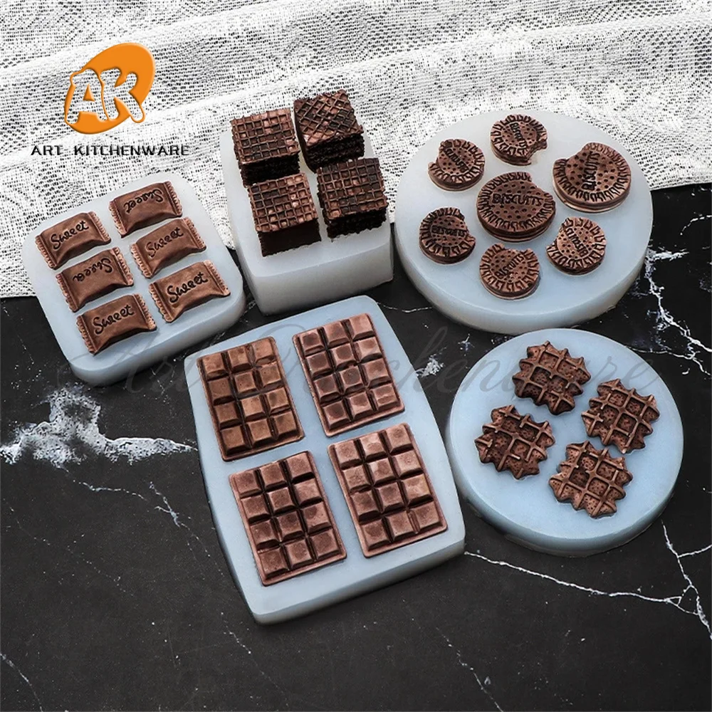 

Candy,Waffle,Biscuit,Cheese Silicone Mold Fondant Cake Decoration Silicone Mold Hand Made Decorating Leaves Chocolate Mold