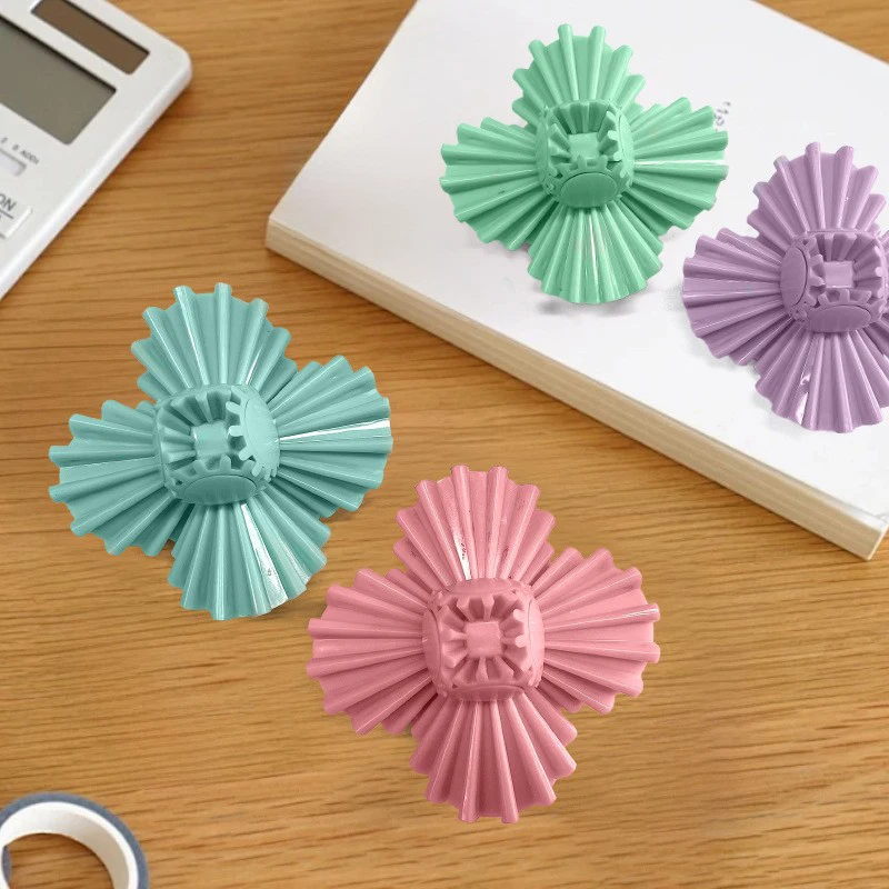 2 4 дюйма 3D печатный мяч шестерни Spin Ball Fidget Toy Gear для снятия стресса тревоги