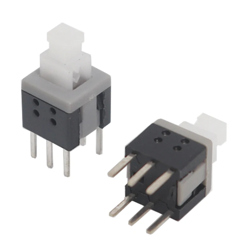 【30-5 шт.】Плючевой переключатель 5 8 x мм с замком без замка или двухрядный