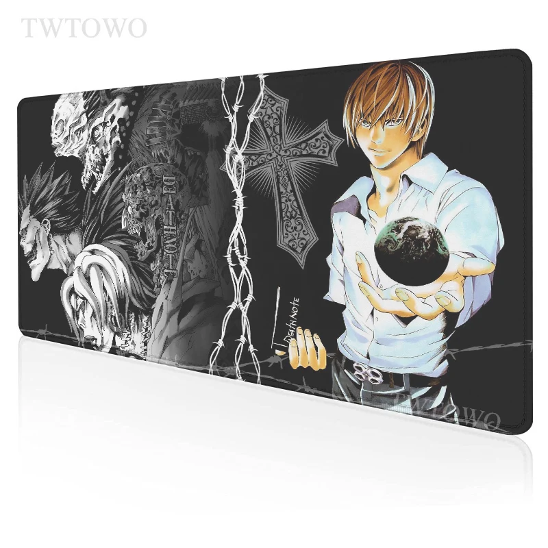 

Anime Death Note Mouse Pad Gaming XL Computer Custom Large Home Mousepad XXL Mouse Mat Natural Rubber Carpet Mouse Mat Mice Pad