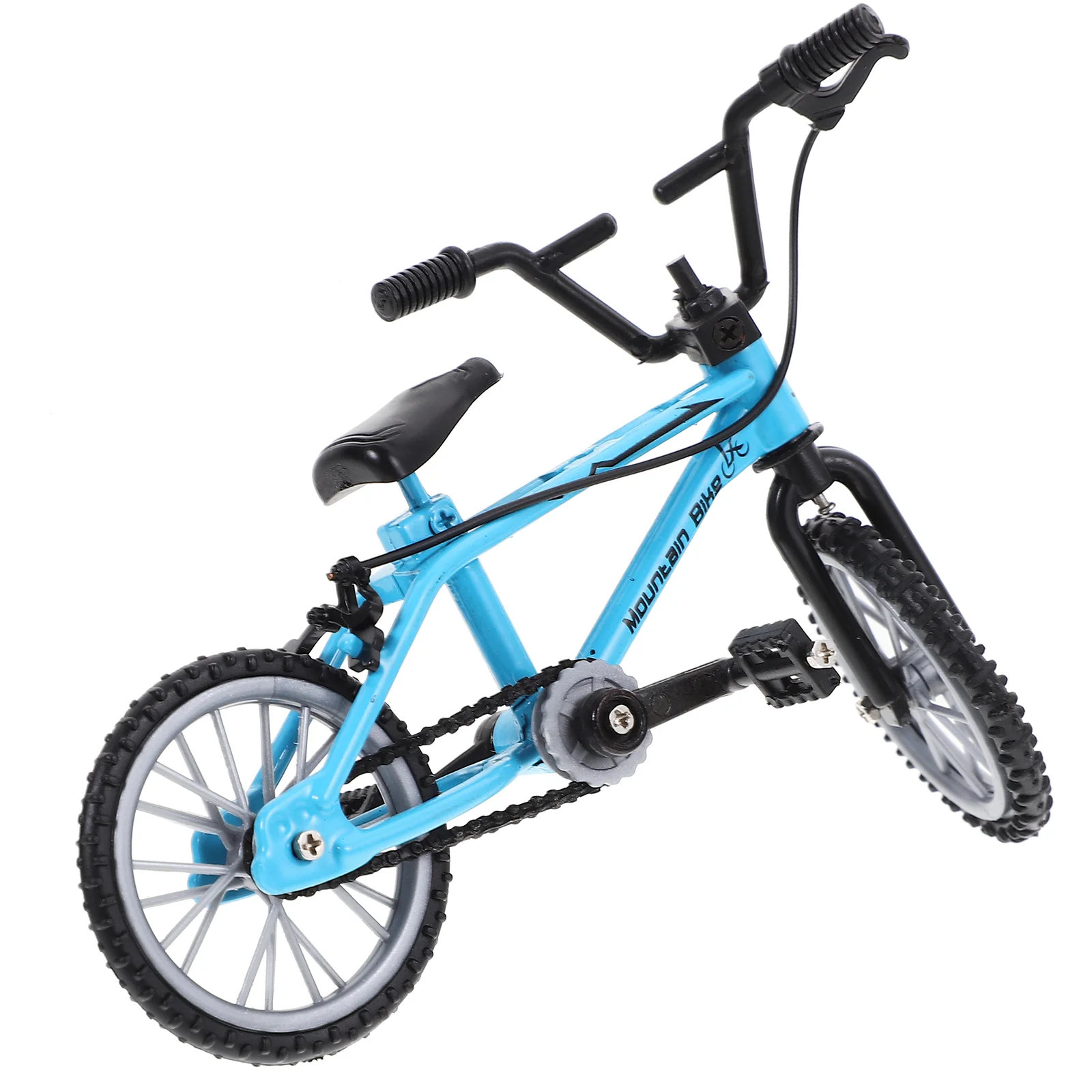 

House Mini Bike Model Vivid Bicycle Alloy Miniature Artificial Mountain
