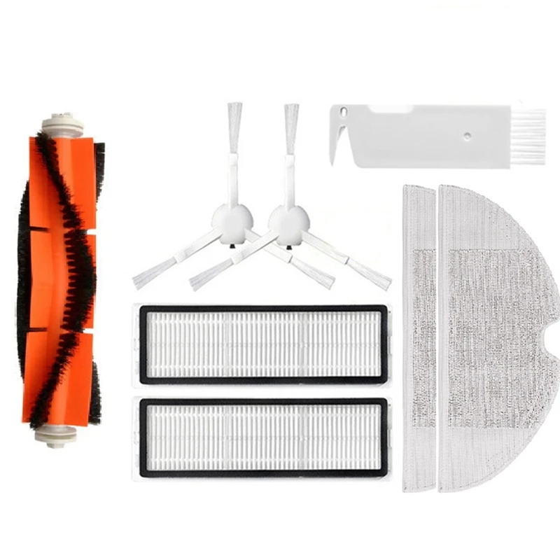 

Подходит для робота-пылеулавливателя Xiaomi Dreame F9 1C/STYTJ01ZHM, боковая щетка, пылесборник, фильтр, роликовая щетка, аксессуары