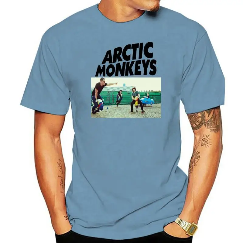 

Men T Shirt arctic monkeys t-shirt white tshirts Women T-Shirt