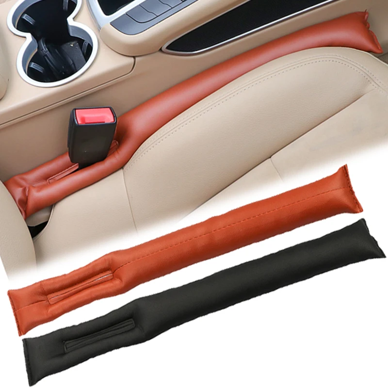 

Car Seat Gap Filler Universal Soft Car Styling Padding Leather Leak Pads Plug Spacer Car Interior Decorative Accessories Filling