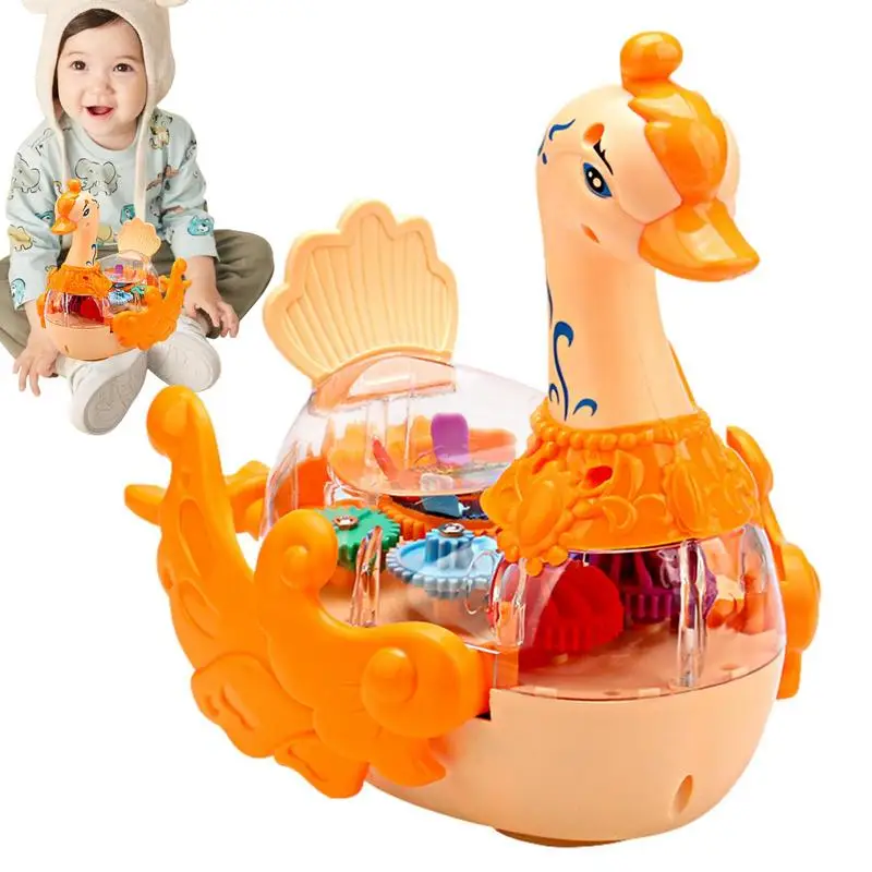 

Детская игрушечная машинка, прозрачная игрушка в форме автомобиля, эффекты животного, игрушка-животное, веселая образовательная музыка, подарок на день рождения для малышей