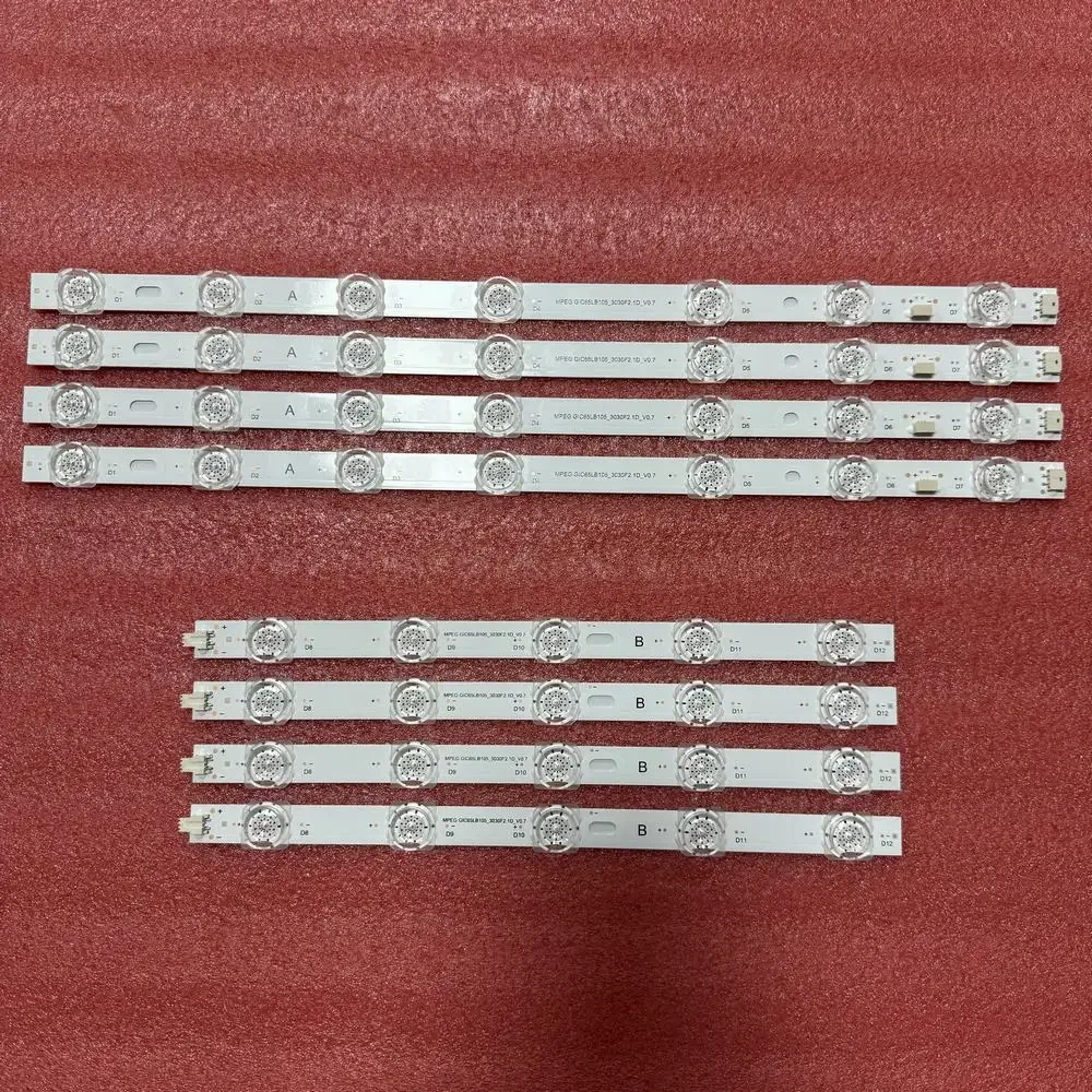 

Светодиодная лента подсветки 12LED для TCL 65P612 65P737 65P635 65P725 65P615 65A443 65S431 65S434 65S435 65S443 65P618 65A465