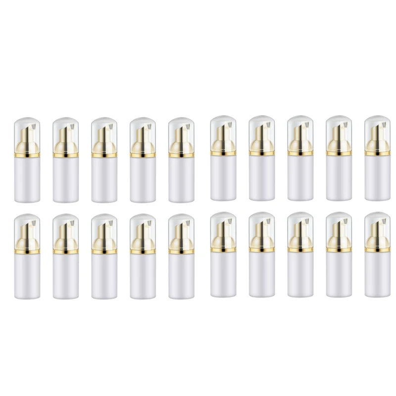 

20PCS 30ML Plastic Foaming Bottle Foam Bottle Soap Mousses Liquid Dispenser,Froth Shampoo Lotion Bottling Foam Bottles