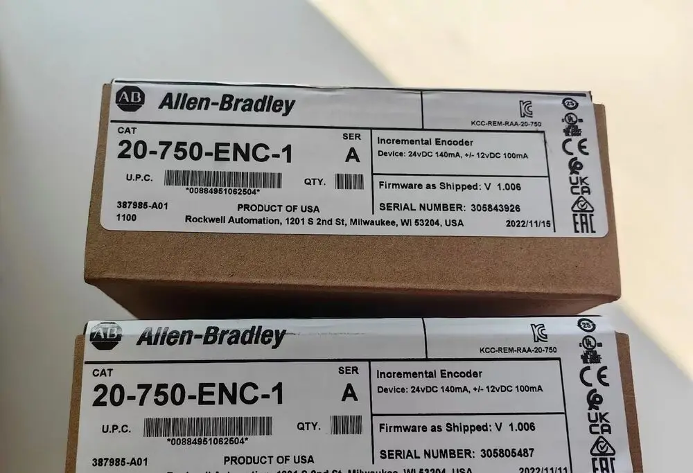 

Allen-Bradley 20-750-ENC-1 20750ENC1 модуль новая Заводская запечатка