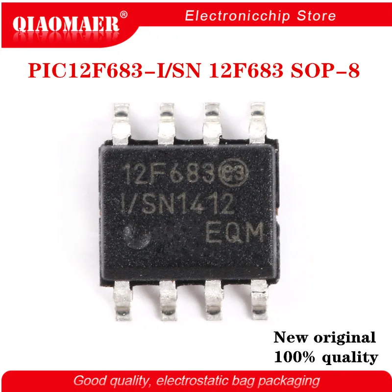 5 шт./партия PIC12F683-I/SN SOP-8 PIC12F683-I PIC12F683 12F683 SMD SOP-8