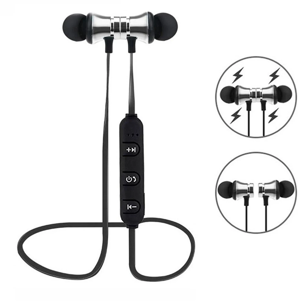

XT11 Bluetooth headsets High fidelity stereo music neck game earplugs in-ear sports wireless earbuds for Smartphones PK Pro5 I7s