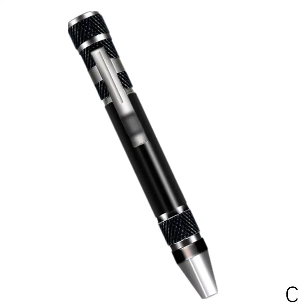 Многофункциональная отвертка Восемь в одном алюминиевая ручка из сплава