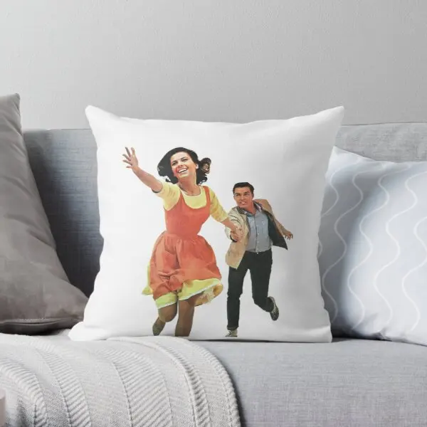 

West Side Story Tony And Maria Printing Throw Pillow Cover Cushion Anime Decor Comfort Car Throw Fashion Pillows not include