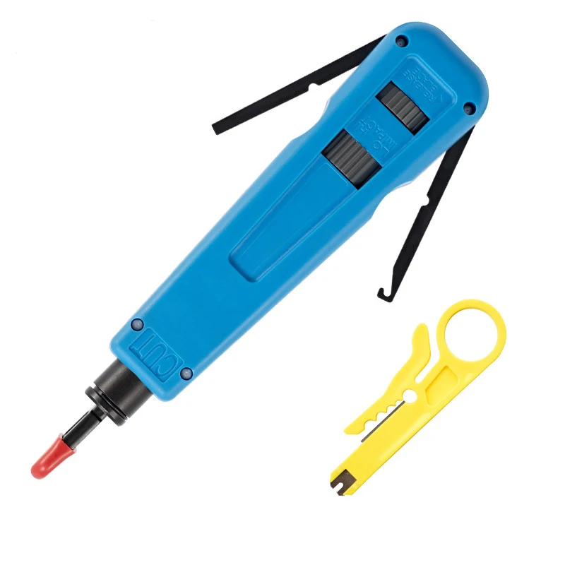 Инструмент для удаления отверстий 110/88/66, многофункциональный инструмент для сетевого кабеля, инструмент для вставки телефонных ударных клемм, инструмент для зачистки проводов, обжимной инструмент