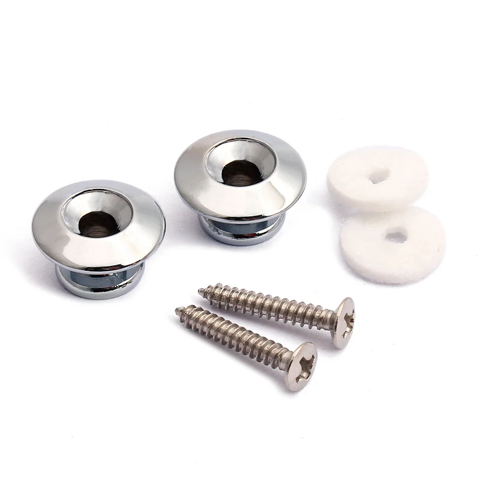 

Strap Guitar Lock Button Locks Acoustic Metal Head Mushroom Belt Buttons Custom Tuner It Electric Straps Classic