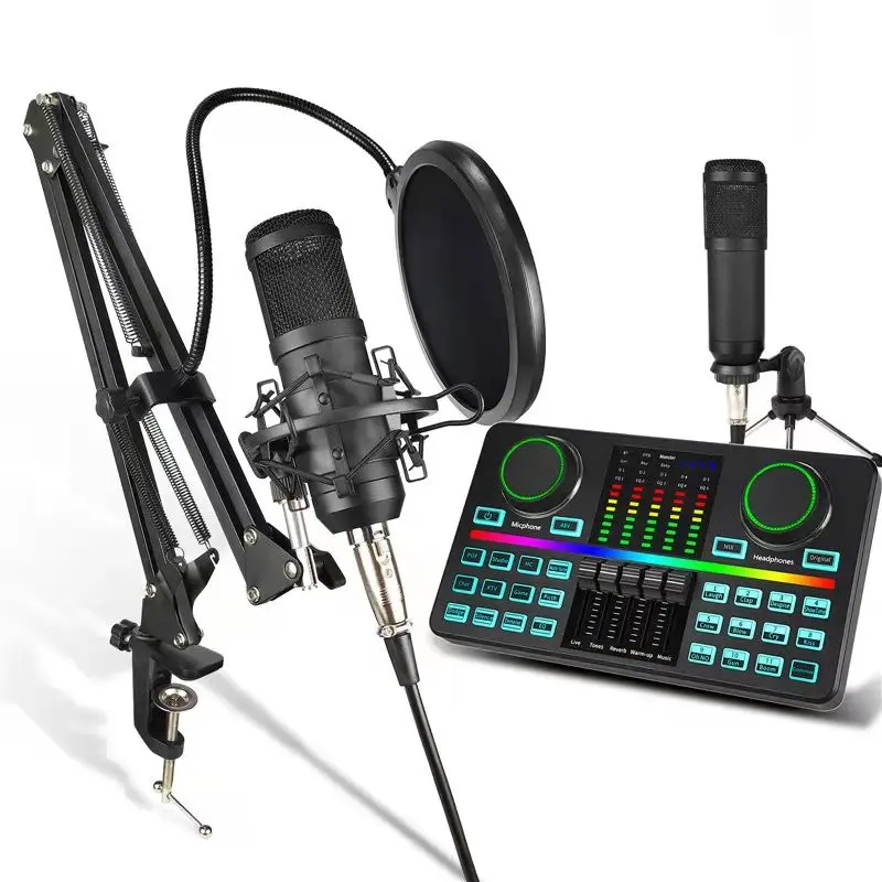 

High Quality Audio Mixer Sound Cards BM800 Condenser Mikrofon