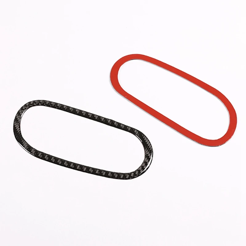 Для Benz Smart 453 Fortwo 2016-2021 передняя противотуманная фара из углеродного волокна