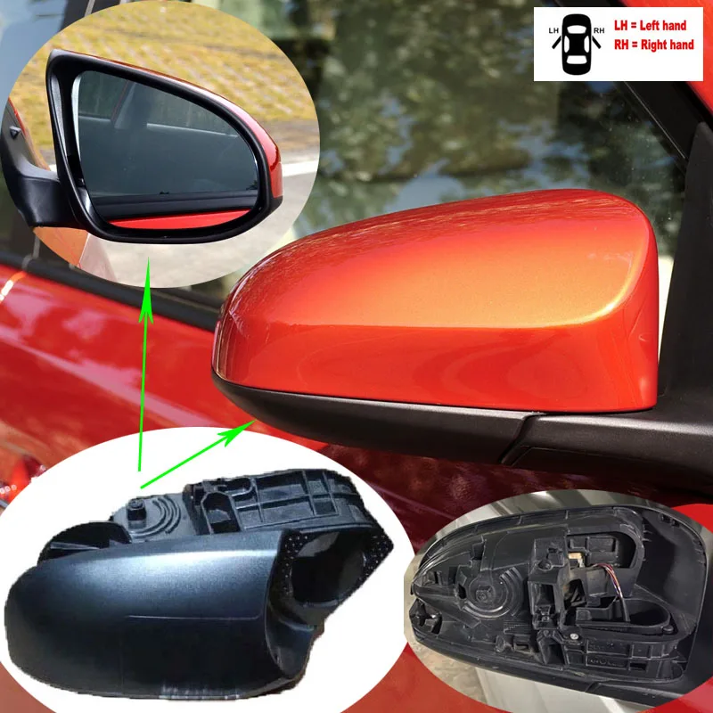 

Автомобильные аксессуары для Toyota Yaris Passo Corolla ALTIS, чехол для зеркала заднего вида, корпус для зеркала заднего вида