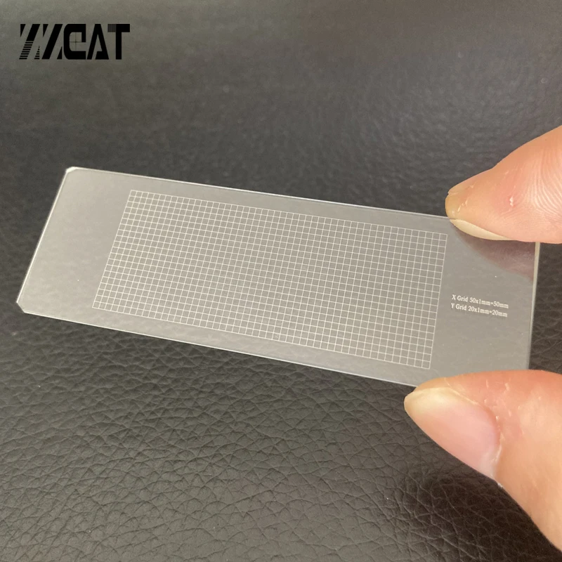 983.T Div 1 мм микроскоп объектив слайды 50x20 клетка калибровочный микрометр для микроскопа