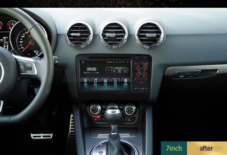 4G WiFi 64 ГБ Android 10 Автомобильный мультимедийный DVD стерео радио плеер GPS навигация