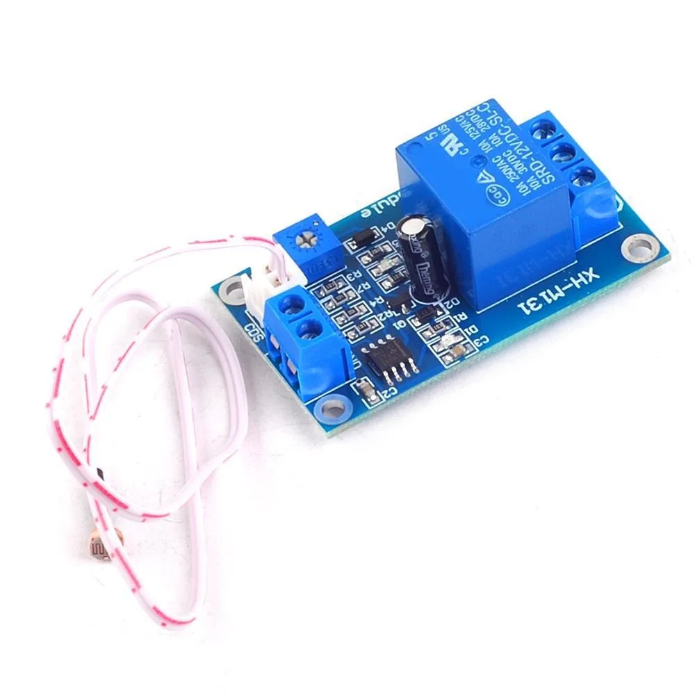 

Новинка, постоянный ток 5 В/12 В/24 В, фотоэлемент управления, фотоэлемент, функция обнаружения модуля, датчик яркости 10 А, автоматическое управление