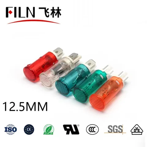 Светодиодный индикатор FILN YueQing 12.5 мм