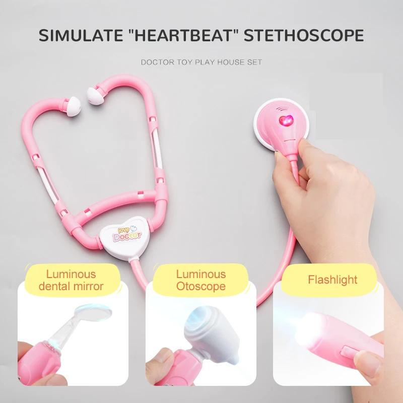 Докторские игрушки для детей Детский набор мальчиков и девочек ролевая игра