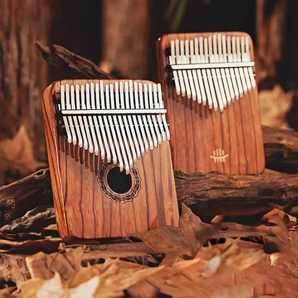 

Kalimba 21 Thumb Piano Portable Kalimba Board Gift Musical Music Instrument With Mahogany Accessories Christmas Mbir G9i1