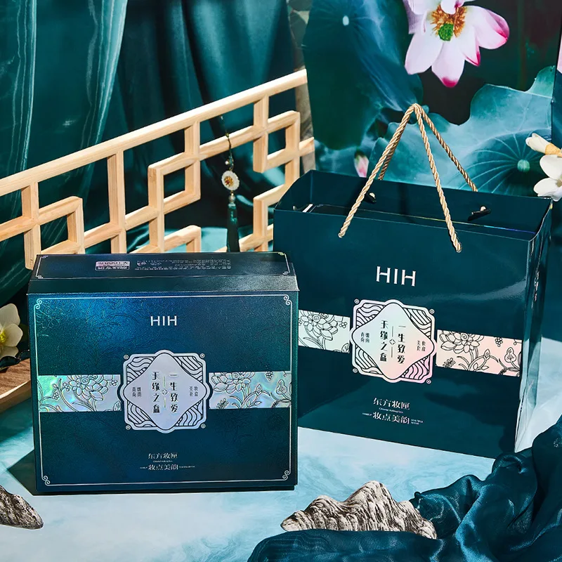 Набор для макияжа HIH misty rain набор из 13 предметов в восточном стиле подарок на день