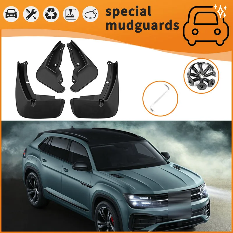 

Брызговики передние и задние для 17-23 Volkswagen Teramont X
