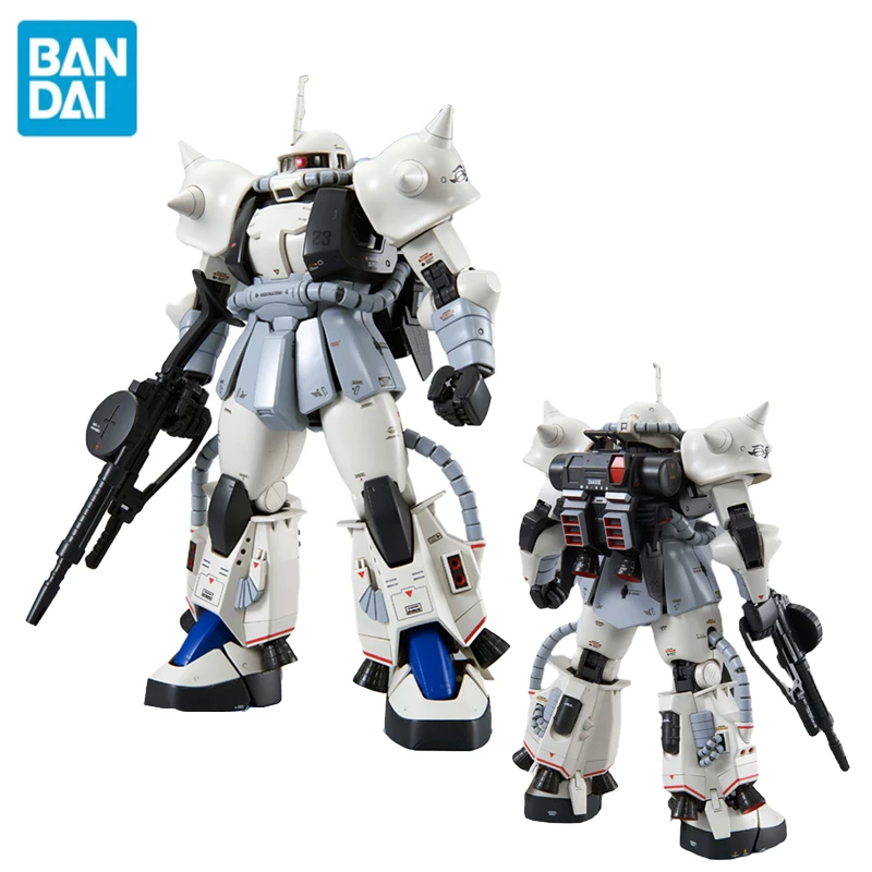 

Оригинальная модель Bandai Аниме Гундам, модель модели PB MG 1/100 MS-06R-1A Zaku II с изображением белого волка, модели Аниме