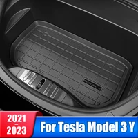 car trunk storage mat front storage box pad for tesla model3 model 3 y 2021 2022 2023 accessories cargo tray tpe waterproof pad