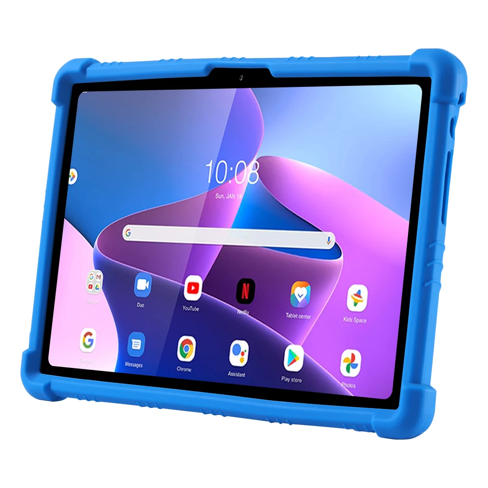 Фото Чехол для Lenovo Tab M10, 10,1-дюймовый планшет 3-го поколения, противоударный TB-328F TB328XU TB328FU, мягкий силиконовый чехол-подставка, защитный чехол №5