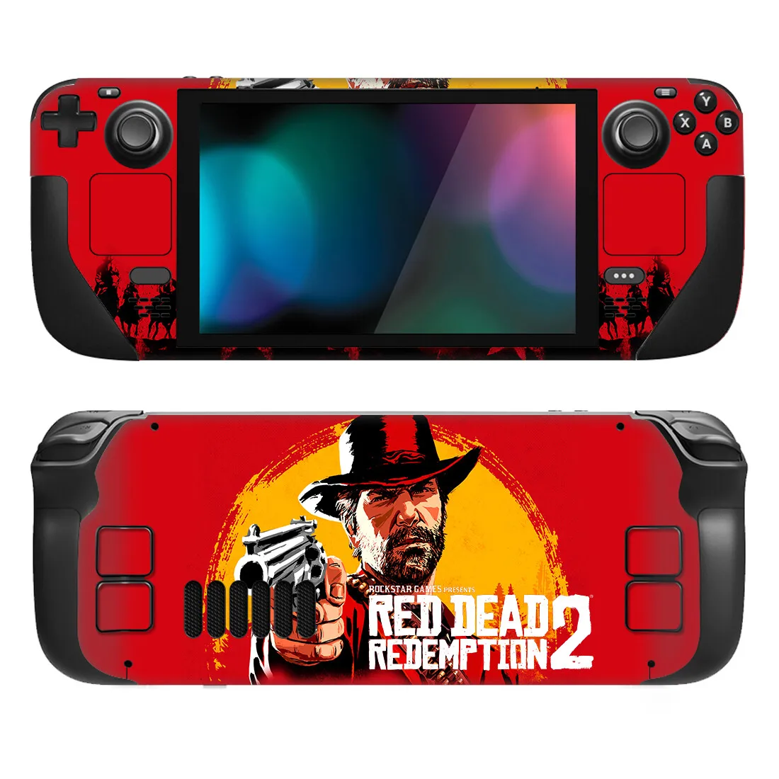 

Наклейка для консоли Red Dead Style Xbox Series X, наклейка для консоли и 2 контроллера, стиль 1
