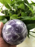 1pcs natural dream amethyst ball decoration birthday gift fortune town house opening living room study feng shui decoration