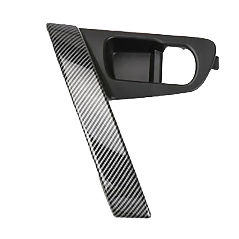 

Car Carbon Fiber Interior Door Handles Base Interior Door Handle Cover Trim for J10 2007-2015 Right