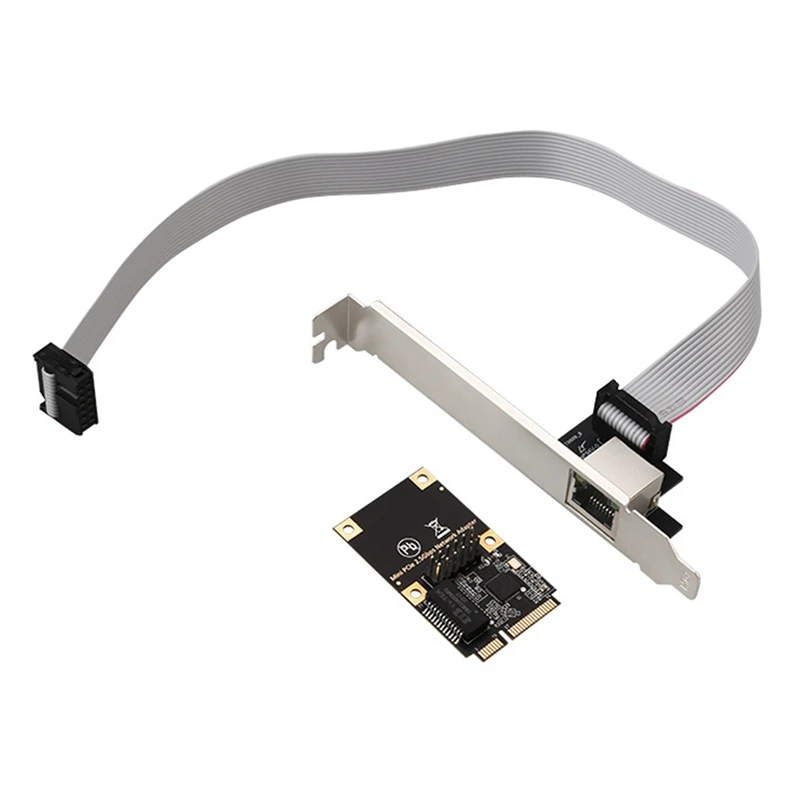 

Mini PCIE Electrical Port Network Card Single Port 2.5G Gigabit Network Card RJ45 Server Network Card Ethernet Adapter